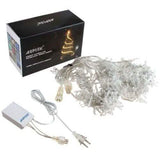 300LED Pink Fairy Curtain String Lights with Controller