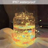 300LED USB RGB Color Waterproof String Lights with Remote Control