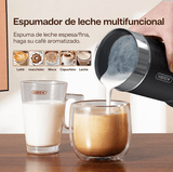 300ml Milk Heater 450W milk foam Cold Bubble Chocolate Stir Cold / hot Latte Cappuccino 360°, rotating base SUS304 adjustable temperature and thickness