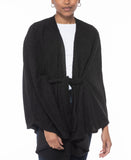 Inc International Concepts Sherpa Faux Fur Belted Kimono, One Size