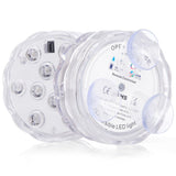 Key-controlled Seven-color 10-bulb Diving Light