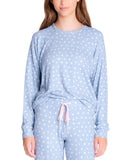 Insomniax Butter Jersey Long Sleeve Crewneck Pajama Top, Size XL