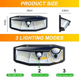 308 LED Solar Outdoor Lights
