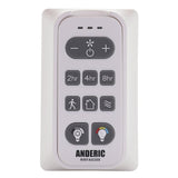 Anderic RRFA0308 Ceiling fan Remote Control for Harbor Breeze Boltz III, Mac III, Reverdy, Flanagan III, and Crestwell Fans - A25-FA0188A