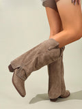 Rivet-studded Boot Cuffs For Baggy Pants