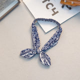 Big bow tie bunny ears headband