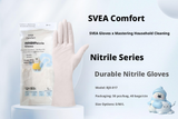 Nitrile gloves-pink-16 inches-L size-1 pair