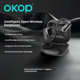 KP-213 Open-Ear Bluetooth Headphones OWS Smart Noise Cancellation Multi-Point Connection 1-to-2 Low Latency High Audio Quality Hot-Selling Gaming Headset In Stock