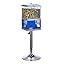 VEVOR Commercial Vending Machine, Triple Compartment Candy Dispenser with Iron Stand, Gumball and Candy Machine for Business, Coin Operated Gumball Bank for Toy Capsules Bouncy Balls Candy Nut, Black