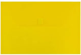 JAM Paper 6Pack, Plastic Envelopes with Hook & Loop Closure Legal Booklet