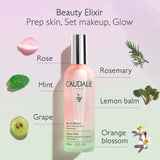 Caudalie Beauty Elixir: Refreshing Face Mist & Pore Minimizing Facial Toner with Grape Water, Chamomile & Mint for Radiant Skin
