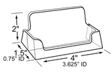 Azar 252010 Counter Business Card Holder, 10 Count