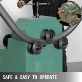 32-Inch Heavy-Duty Electric Industrial Square Pipe Tube Bender Machine With Die Set (SAK21576)