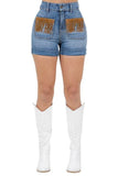 Willow Fringe Short Medium Wash