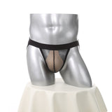 Mens Mesh Underwear Sheer Fishnet Breathable