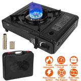 3300W Portable Camping Stove Butane Canister Dual Fuel Burner