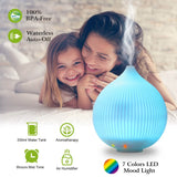330ml Cool Mist Humidifier with 7 Color LED Lights
