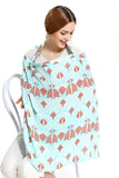 Fibre gauze cover towel breastfeeding towel