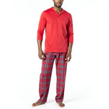 Matching Mens Mix It Brinkley Plaid Family Pajama Set, Size XXL