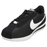 Nike Cortez TXT Womens Shoes Size- 6 Black/White