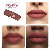 Guerlain KissKiss Tender Matte 258 Lovely Nude Lipstick 2.8g