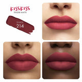 Guerlain Kisskiss Tender Matte 214 Romantic Nude Lipstick 2.8g