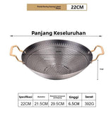 Thickened Stainless Steel Non-Stick Honeycomb Dry Pot