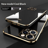 Electroplated Silicone Full-body Drop-proof Phone Case