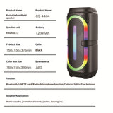 Dual 4-inch Wireless Bluetooth Speaker