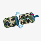 KP-858 Best-selling Wireless Bluetooth Speaker Featuring A Modular Dual-unit Design Portable Handle High Power Output And RGB Lighting Ideal For Outdoor Gatherings Factory Stock Available