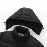 Smart Heating DC Warm Two-color Heating Constant Temperature Cotton-padded Coat