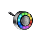 KP-594 Best-selling Metal Mini Bluetooth Speaker Wireless Portable Outdoor-Ready TF Card Support Heavy Bass RGB Lighting In Stock