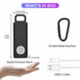 Anti Spier Self-Defense Security Alarm With Motion Sensor & LED
