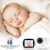 3.5" Audio Video Baby Monitor Wireless Digital Camera Night Vision Safety Viewer