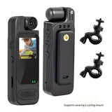 Premium Portable Body Camera Recorder – HD, SD Card Compatible
