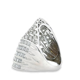 4.00ct Diamond Ring 10KT White Gold