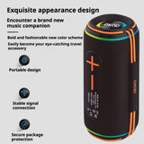 KP-827 Best-Selling Portable Outdoor Bluetooth Speaker High-Power Dual-Driver Stereo Subwoofer With Card Slot And Heavy Bass