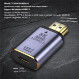 8K HD Interface Converter Male To Female Laptop With Monitor Projector