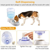 3.5L/1 Gal Pet Water Dispenser Self-Dispensing