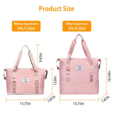 35L/9.2Gal Shoulder Travel Duffle Bag with Luggage Sleeve