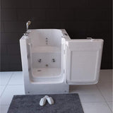 Nuvia Florida 36-Inch Premium 1-Person Walk-In Whirlpool Hydromassage Bathtub (SAK59163)