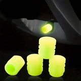36-Pieces: Glow-in-the-Dark Car Tire Valve Cap Set
