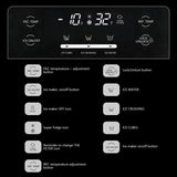 36" Side By Side 20.01 Cu. ft. Built-in Refrigerator with Freezer & Ice Maker Included