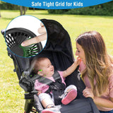 360 Degree Clip On Fan Quiet Rechargeable