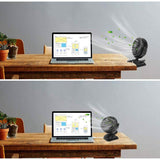 360 Degree Clip On Fan Quiet Rechargeable