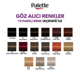 Palette Hair Dye - Ash Light Blonde (Küllü Açık Sarı) - Intense Color & Nourishing Formula