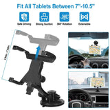 360° Car Windshield Tablet Mount