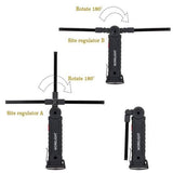360° Rotation Inspection Lamp LED + COB Flexible Cordless Rechargeable Work Light