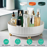 360¬∞ Spinning Perfume Cosmetic Storage Tray 22Lbs Load