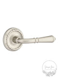 Emtek Passage Lever Set with Rope Rosette and Turino Levers